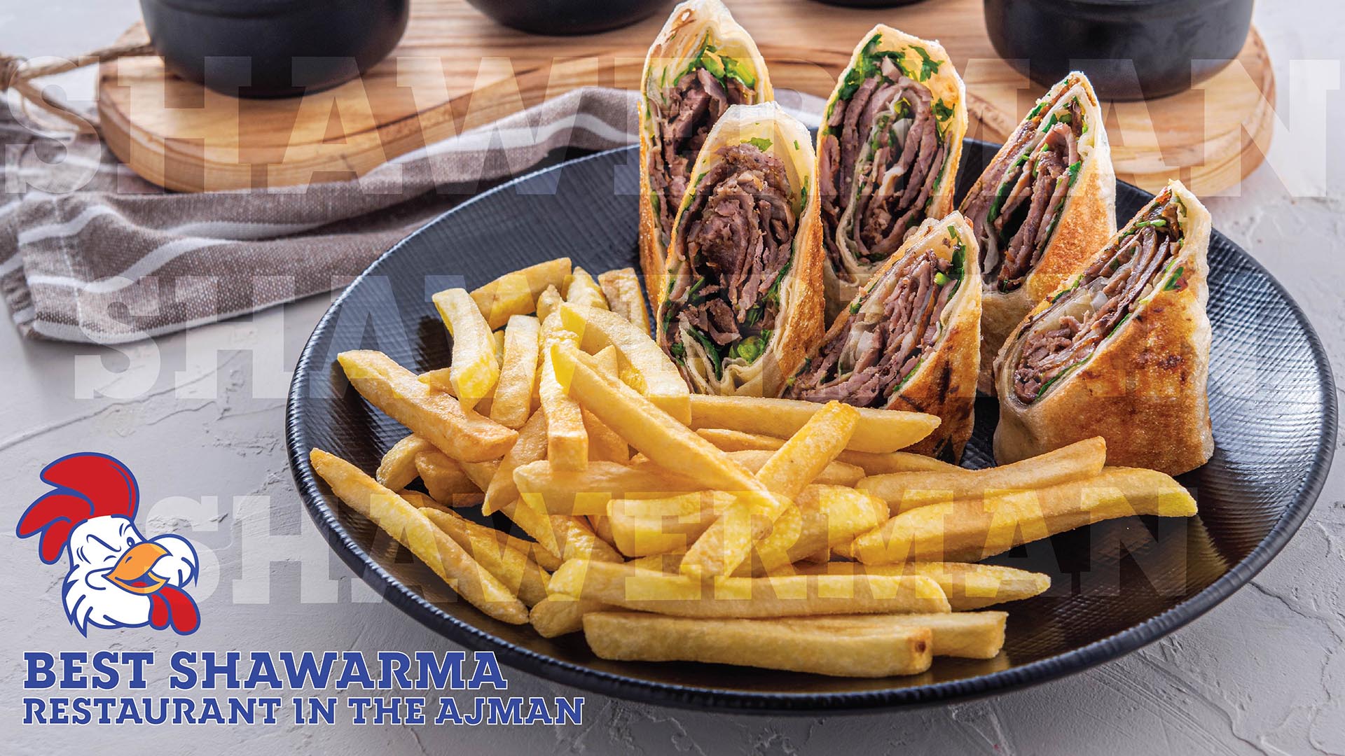 Get Ready for a Taste Explosion with Every Bite: Best Meat Shawarma in Ajman