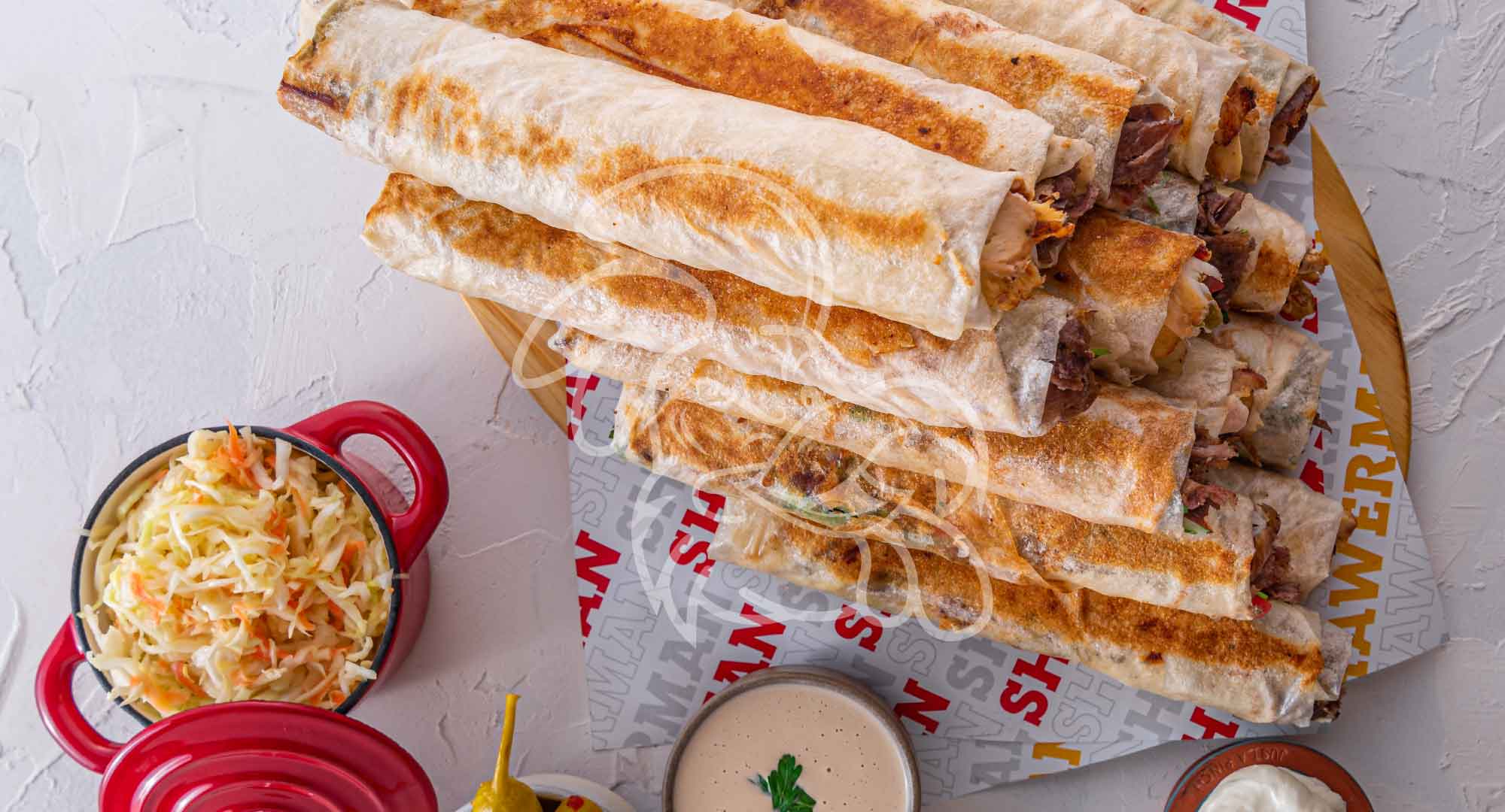 How Sharjah Residents Enjoy Chicken Shawerma Rolls?